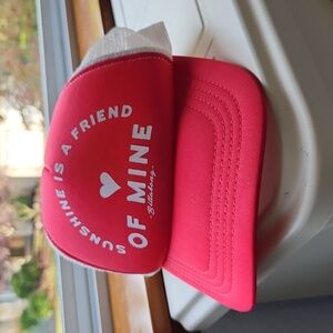 NWT KID'S Red and White Billabong Hat